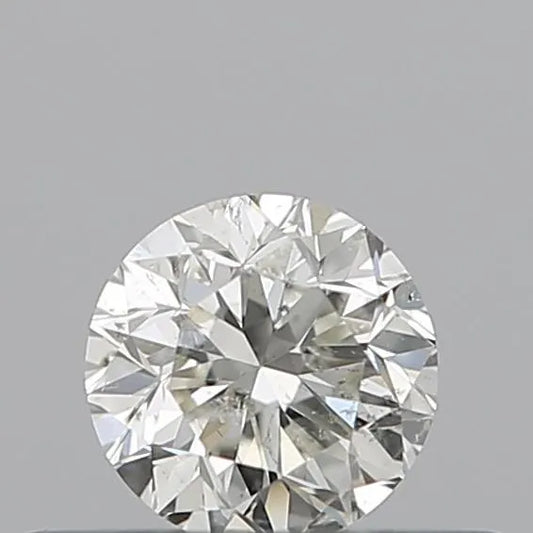 0.30ct Round Natural Diamond (Colour I, Clarity SI2, Cut GD, IGI Certified)