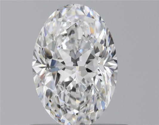 0.70ct Oval Natural Diamond (Colour E, Clarity VVS1, GIA Certified)