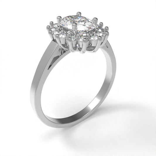 Completed Ring (United Kingdom Size F)